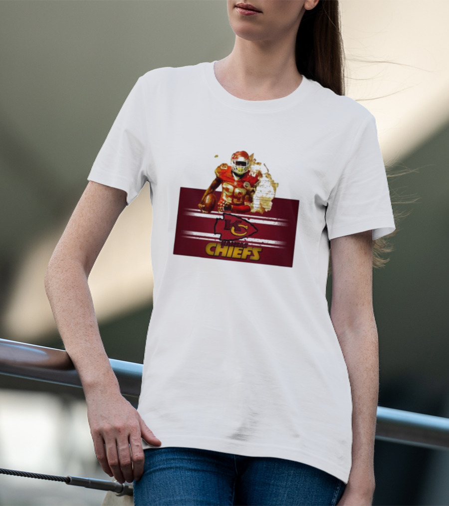 Player 29 Kansas City Chiefs Golden Football Legend T-Shirt