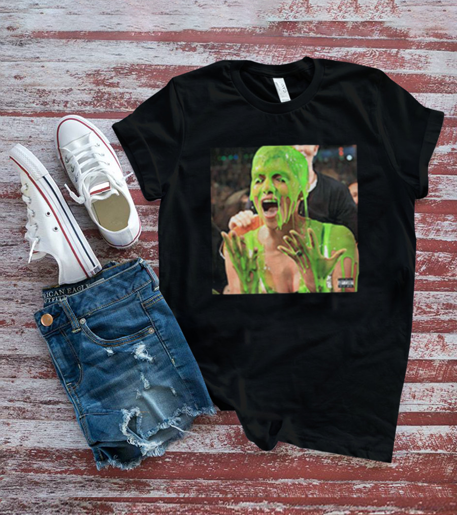 Drake Slime You Out Album Cover Green Slime Woman T-Shirt