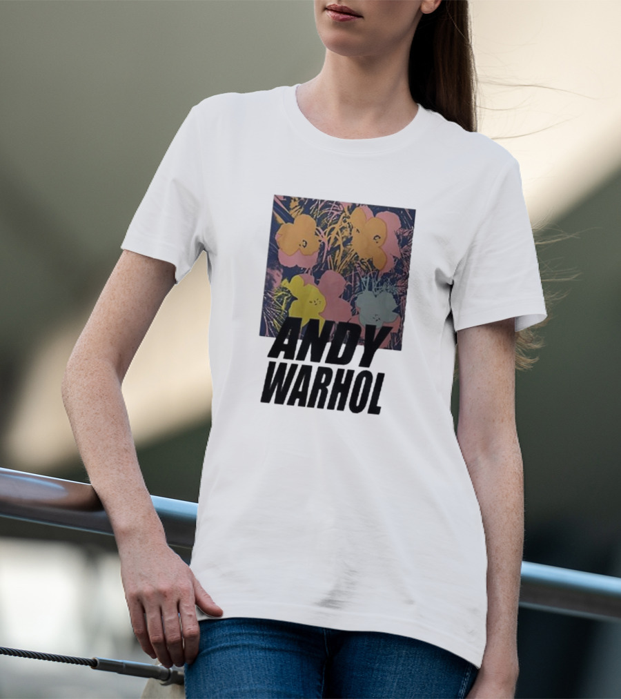Andy Warhol Flower Pop T-Shirt