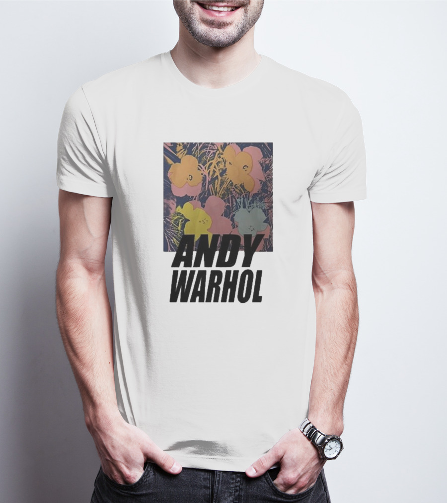 Andy Warhol Flower Pop T-Shirt
