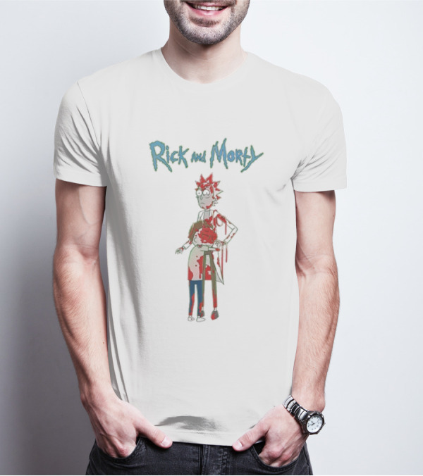 Rick And Morty Character Silhouette Season 7 T-Shirt