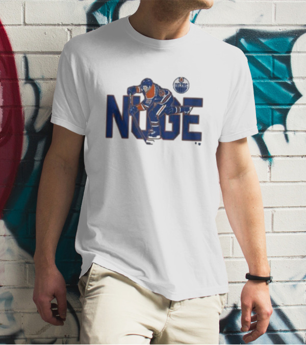 Ryan Nugent-Hopkins NUGE Edmonton Oilers Hockey Player T-Shirt