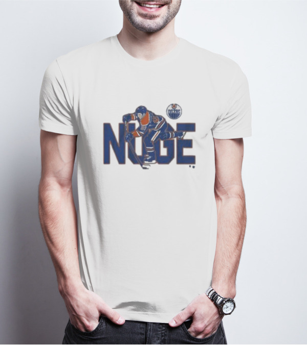 Ryan Nugent-Hopkins NUGE Edmonton Oilers Hockey Player T-Shirt