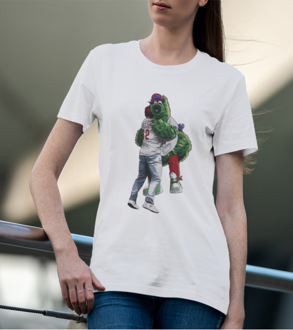 Travis Kelce Jason Kelce Philadelphia Phillies Philadelphia Eagles Football T-Shirt
