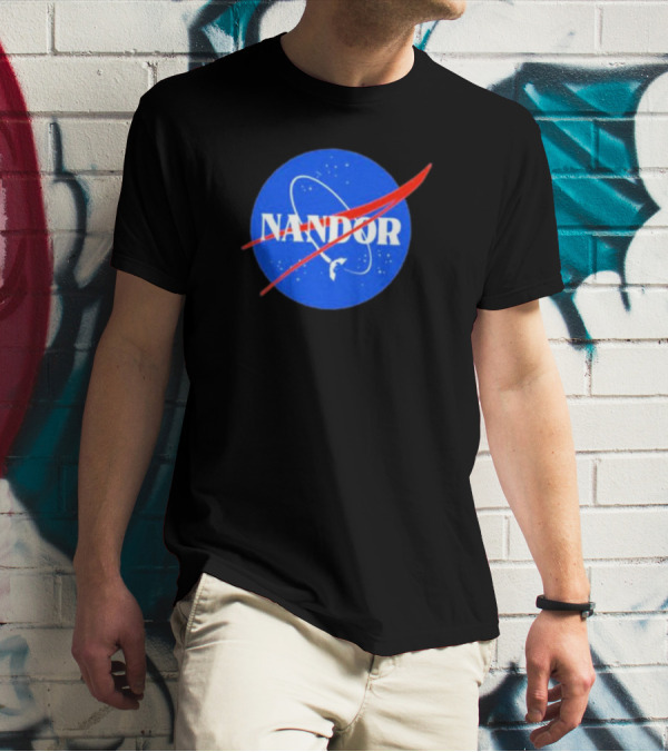 Harvey Guillen Nandor NASA T-Shirt