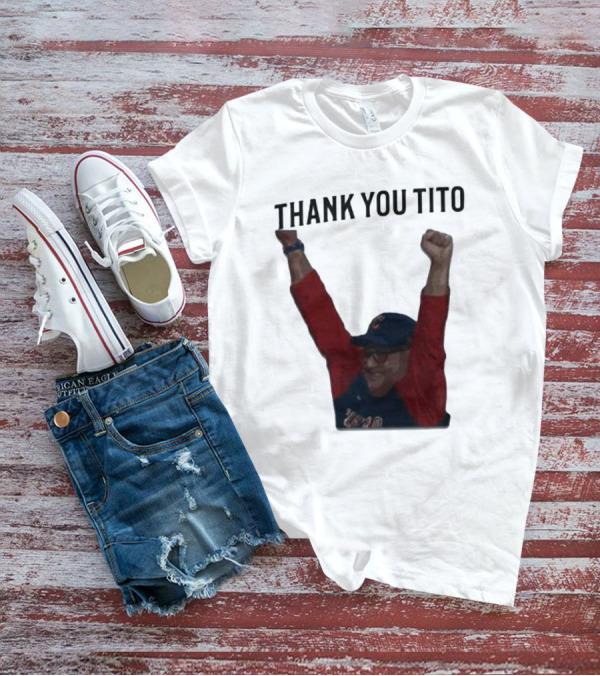 Thank You Tito Guardians Baseball T-Shirt