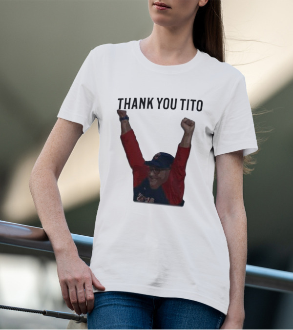 Thank You Tito Guardians Baseball T-Shirt