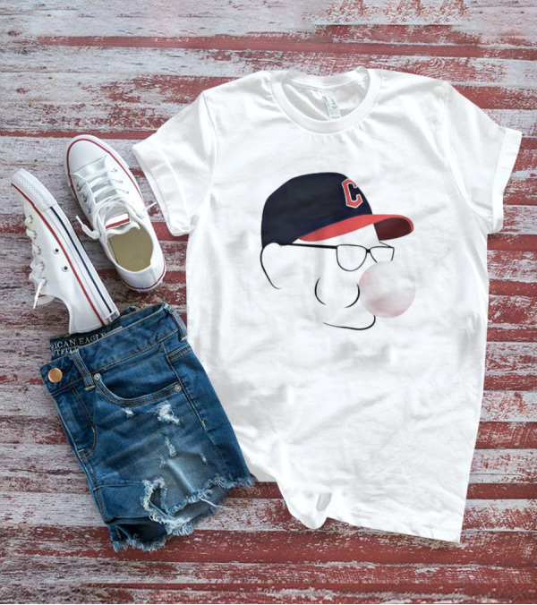 Terry Francona Tito Bubblegum C Logo Hat T-Shirt
