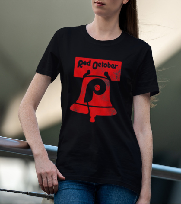 Red October Philadelphia Bell Vintage Phillies T-Shirt