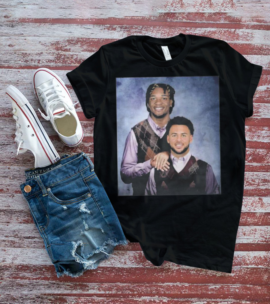 Michael Pittman Jr And Anthony Richardson Indianapolis Colts Step Brothers Meme T-Shirt