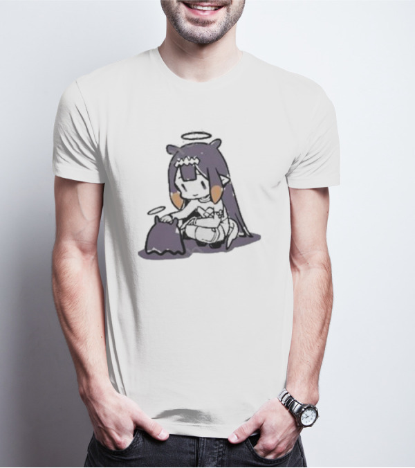 Ninomae Inanis And Tako Chibi Character Cuteness Fan T-Shirt