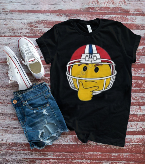Special Edition Hmm Football Helmet Emoticon 17 T-Shirt