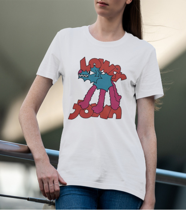 Lowertown Playful Cartoon Dog T-Shirt