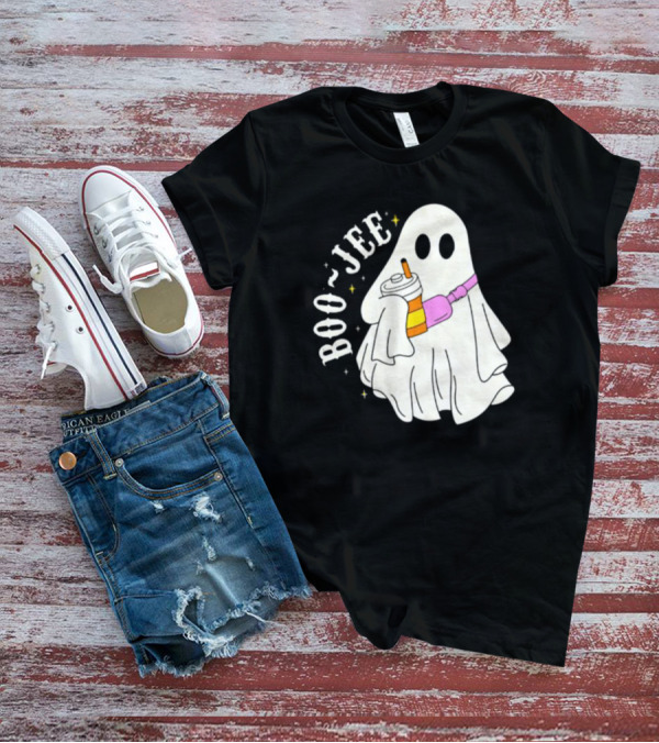 Boo Jee Ghost Cute Funny Halloween Ghost Boo-Jee T-Shirt