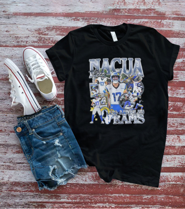 Nacua Puka Los Angeles Rams Football Star Number 17 T-Shirt