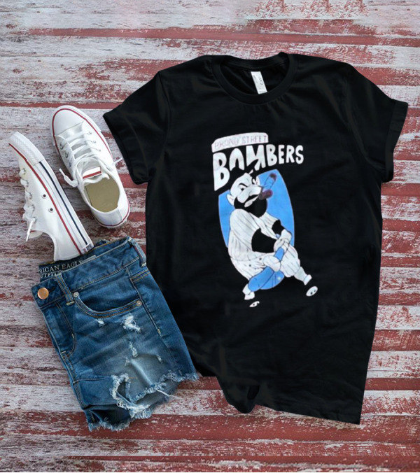 Phillies Marlins Playoff Broad Street Bombers Baseball Player With Bat And Beard T-Shirt