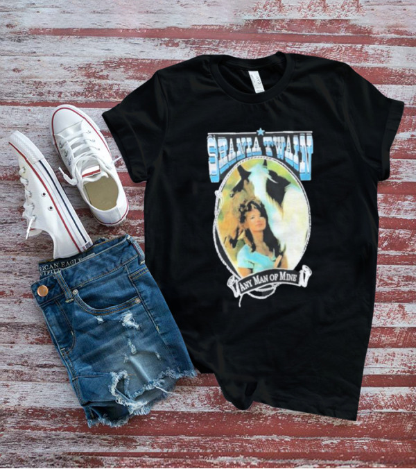 Shania Twain Any Man Of Mine Country Music Equestrian T-Shirt