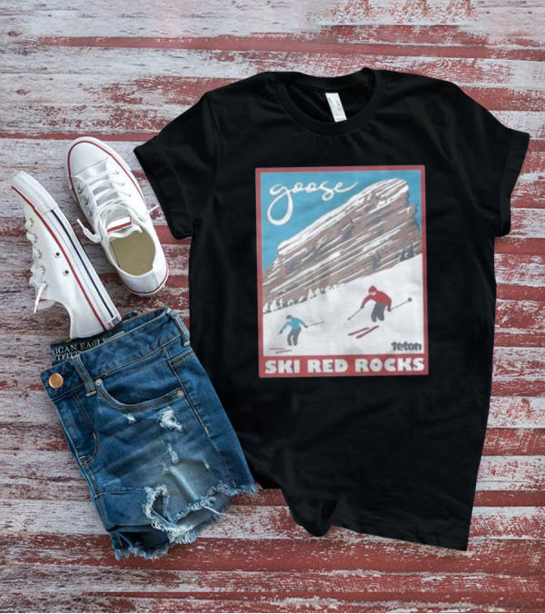 Goose Ski Red Rocks Teton T-Shirt