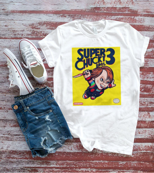 Super Chucky Bros 3 Good Guys Retro Game T-Shirt