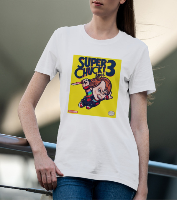 Super Chucky Bros 3 Good Guys Retro Game T-Shirt