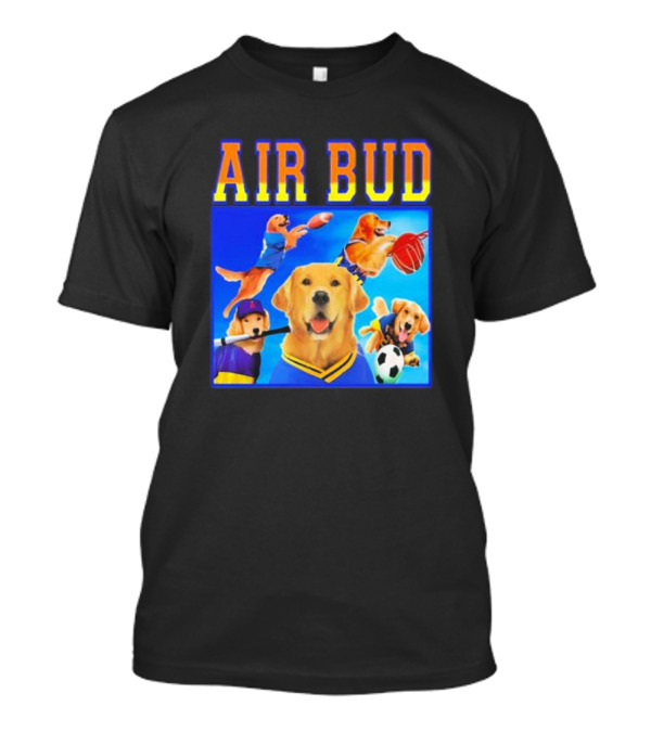 Air Bud Golden Retriever Sports Basketball Football Soccer Baseball T-Shirt