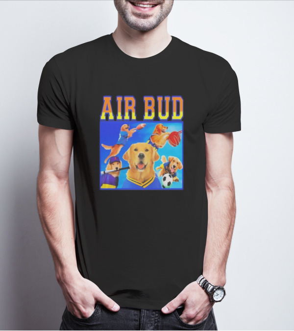 Air Bud Golden Retriever Sports Basketball Football Soccer Baseball T-Shirt