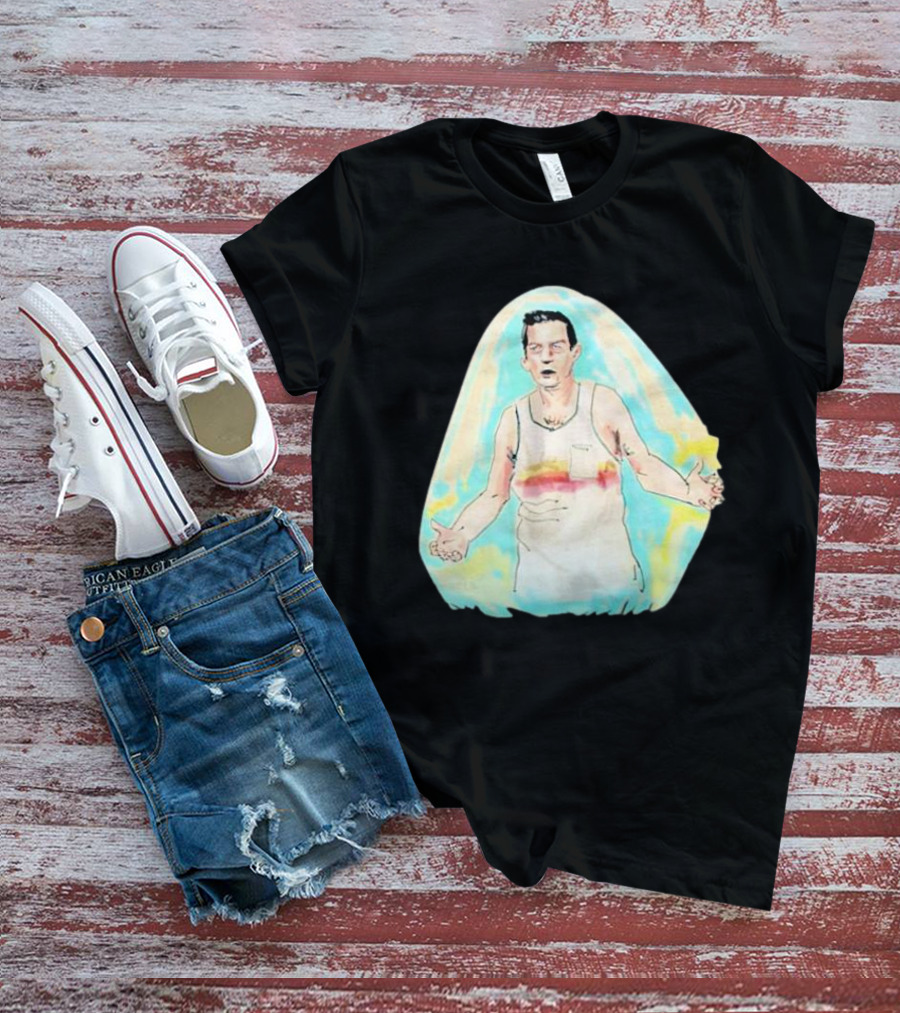 Mike Scollins Aura Character Illustration Tank Top T-Shirt