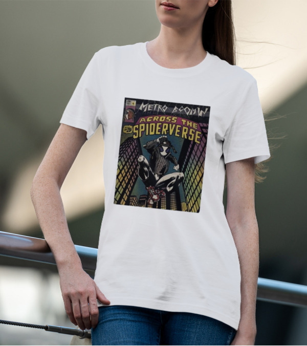 Metro Boomin Across The Spiderverse Comic Style Cover T-Shirt