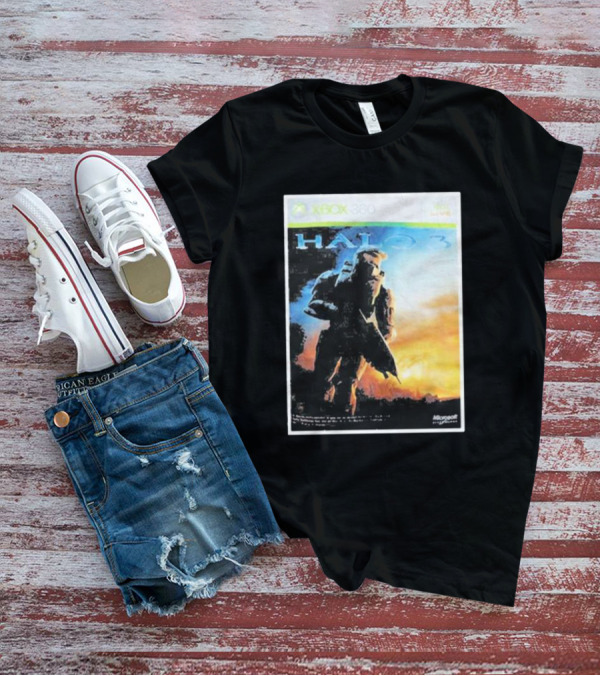 Halo 3 Xbox 360 Master Chief Cover T-Shirt