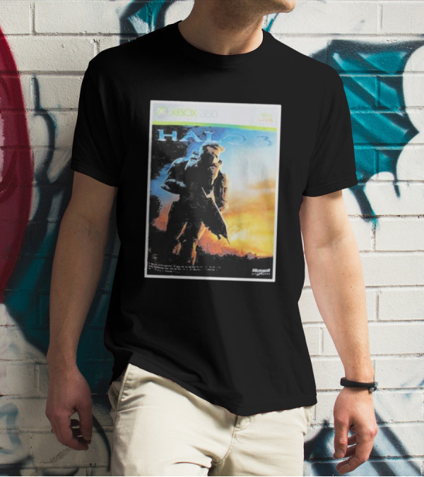 Halo 3 Xbox 360 Master Chief Cover T-Shirt