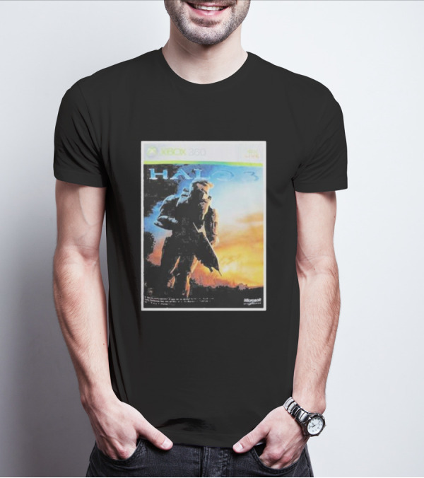 Halo 3 Xbox 360 Master Chief Cover T-Shirt