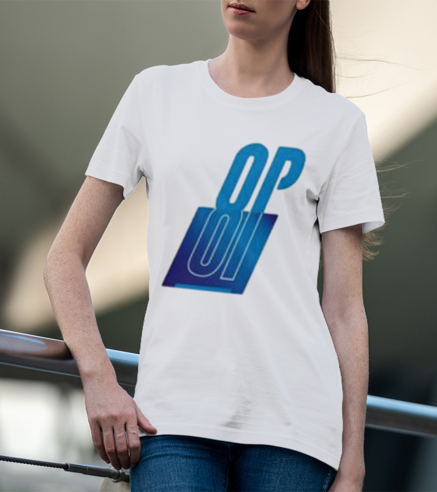 Oscar Piastri OP Blue Logo Motif T-Shirt