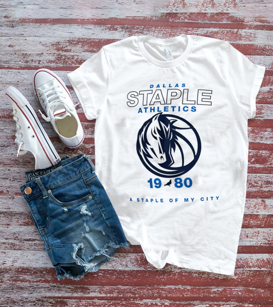 DALLAS STAPLE ATHLETICS 1980 A STAPLE OF MY CITY T-Shirt