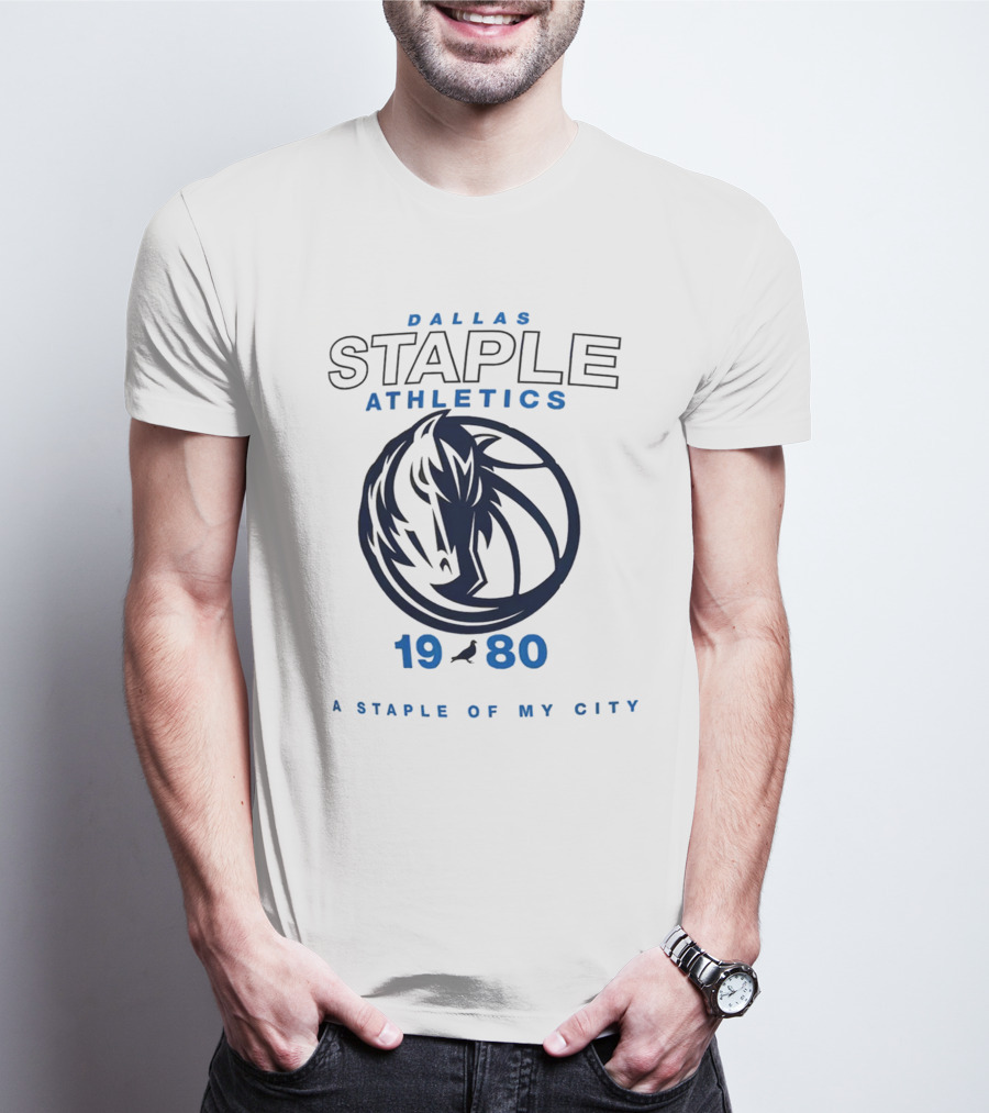 DALLAS STAPLE ATHLETICS 1980 A STAPLE OF MY CITY T-Shirt