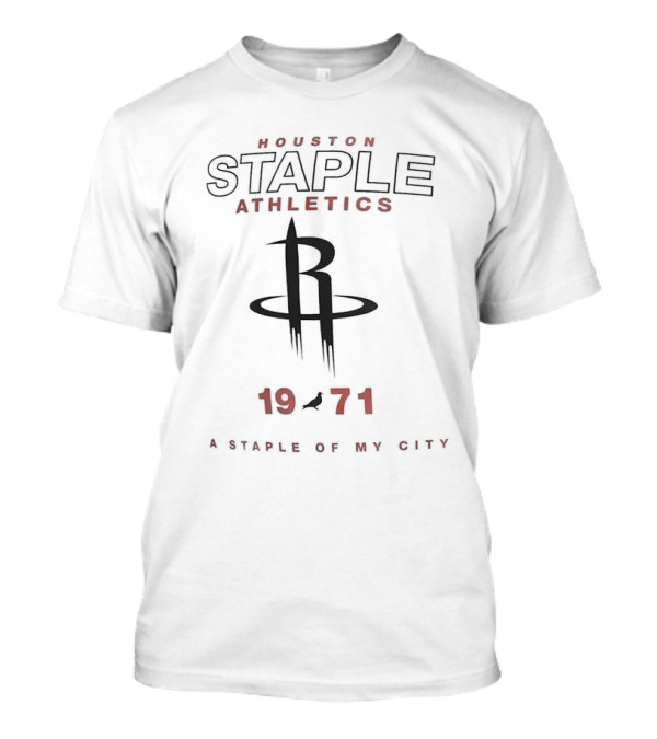 Houston Rockets Staple Athletics 1971 A Staple Of My City T-Shirt