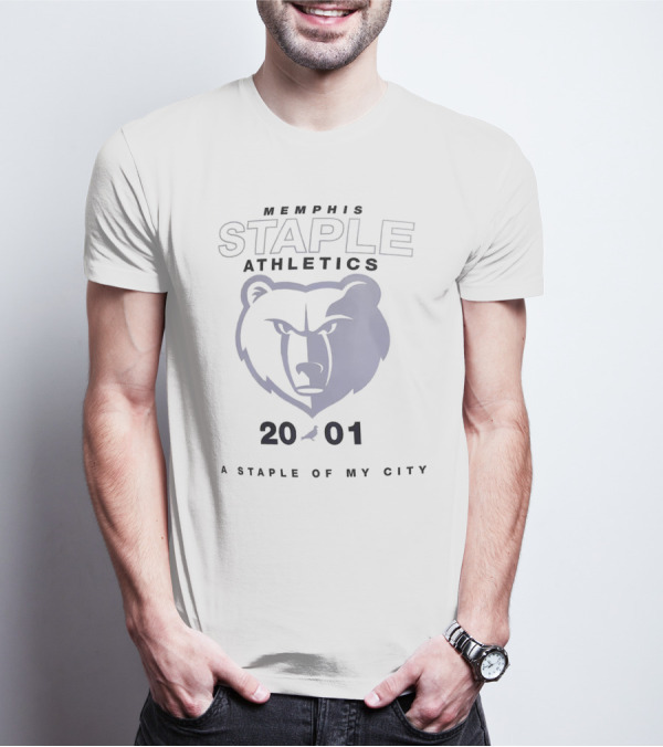 Memphis Staple Athletics 2001 A Staple Of My City T-Shirt