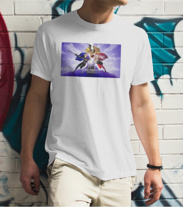 Fire Emblem Three Houses Characters And Heroes Battle Scene Image T-Shirt