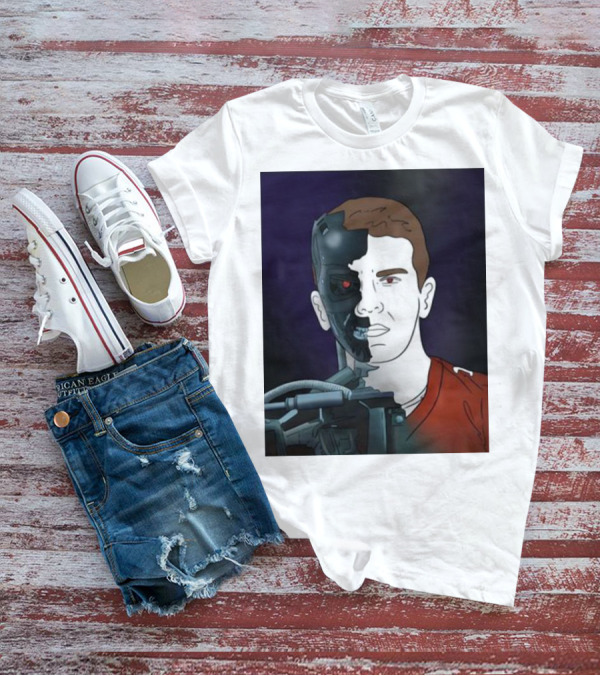Rita Oak Day 17 Bot Purdy Terminator Mashup T-Shirt