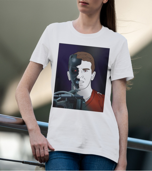 Rita Oak Day 17 Bot Purdy Terminator Mashup T-Shirt