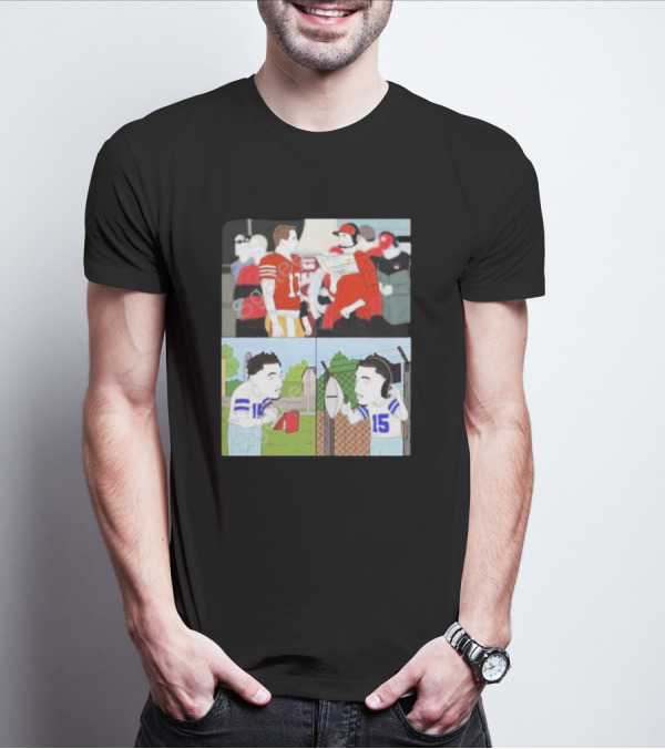 Rita Oak Ko-fi Day 27 Randall Trey Football Strategy And Training Moments T-Shirt