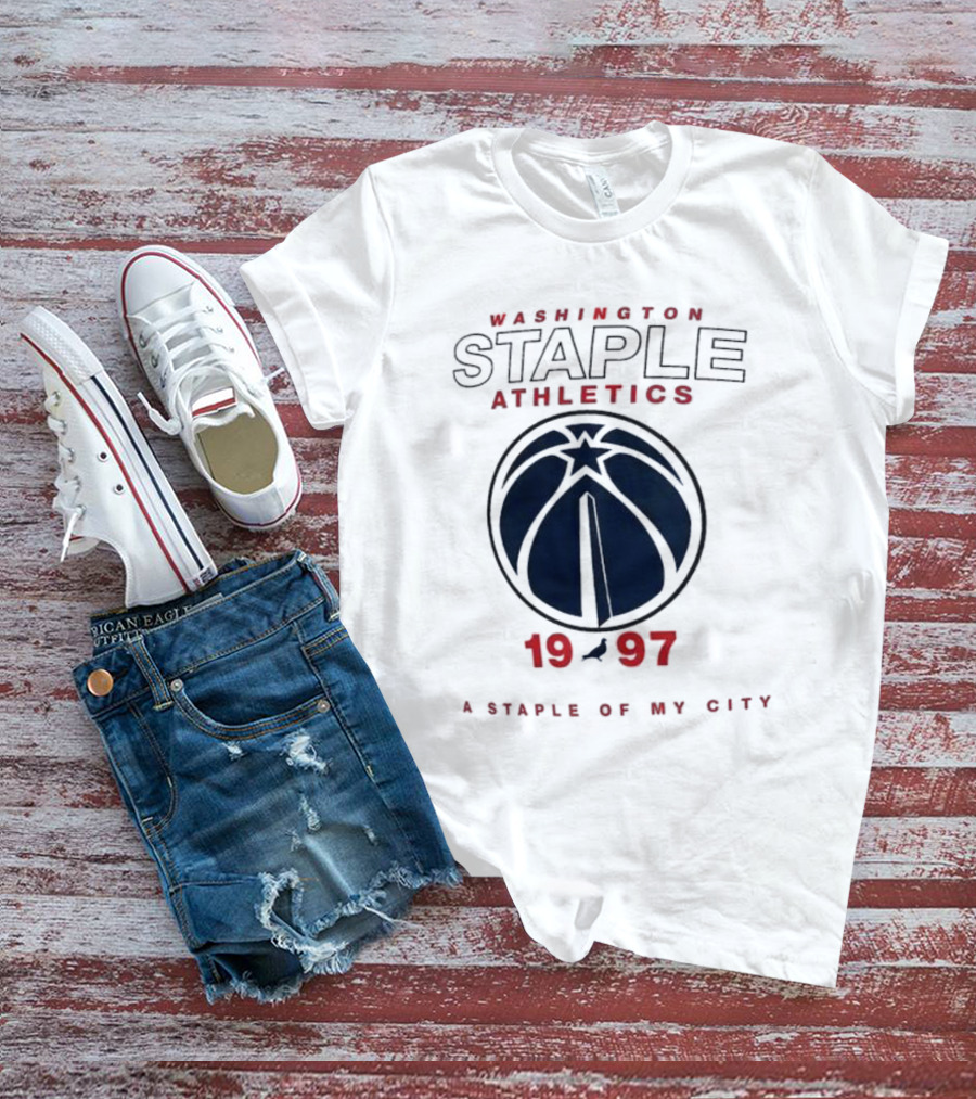 Washington Staple Athletics 1997 A Staple Of My City T-Shirt