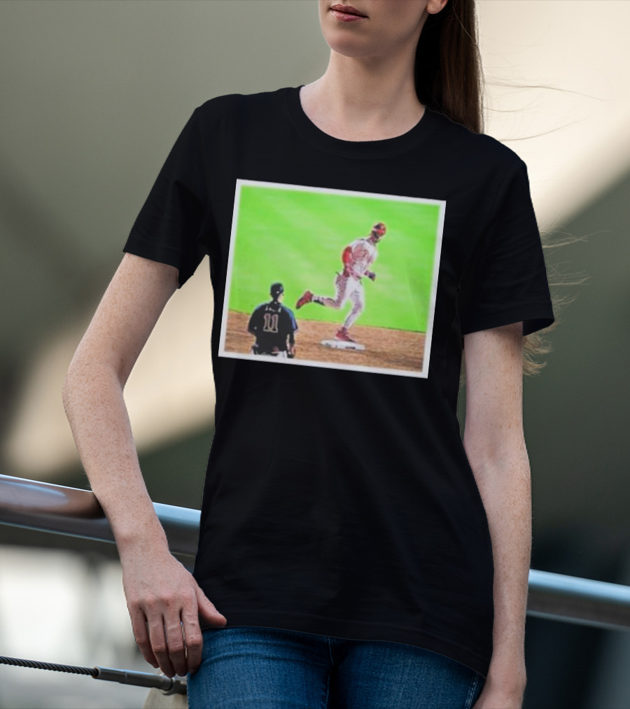 Section 419 Harper Stares Down Arcia Baseball Moment T-Shirt