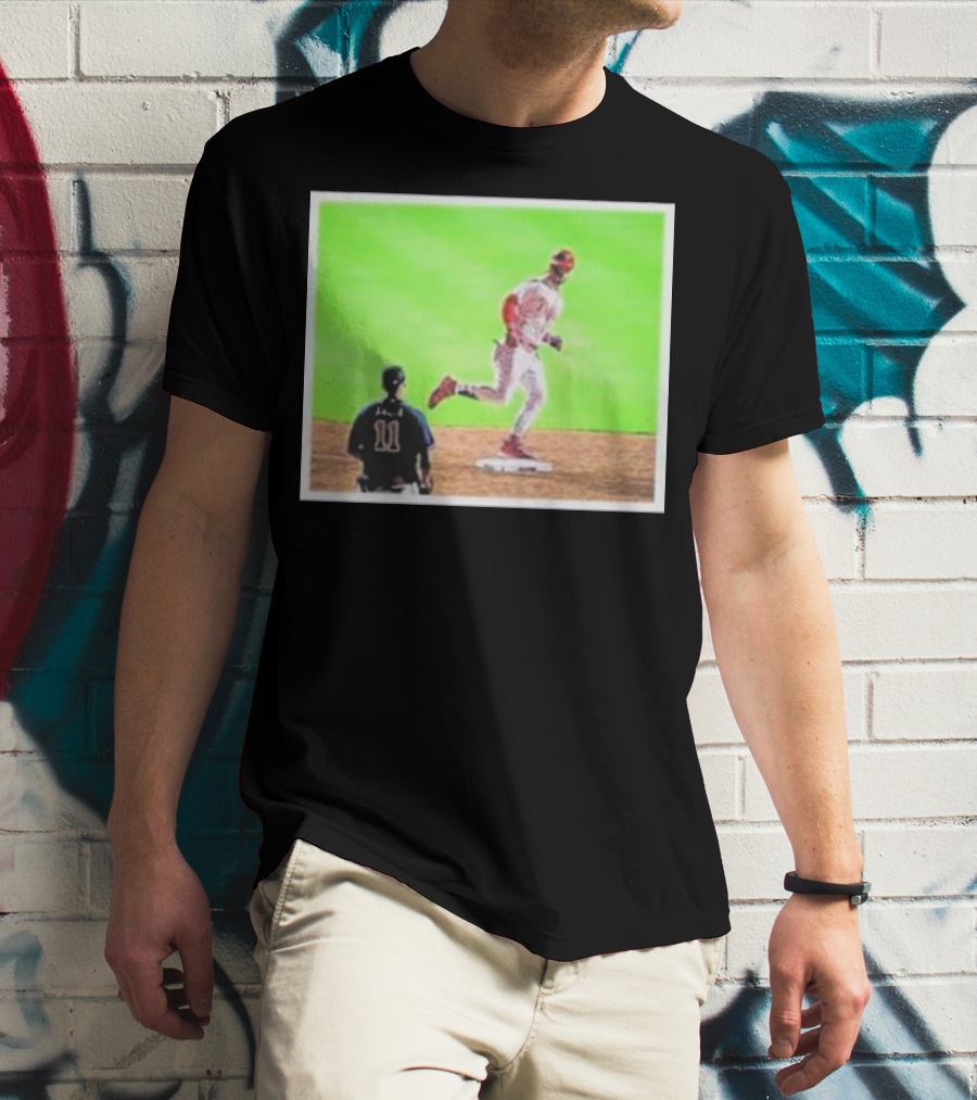 Section 419 Harper Stares Down Arcia Baseball Moment T-Shirt