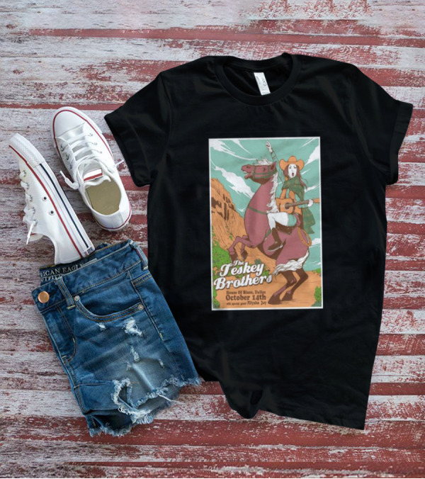 The Teskey Brothers House Of Blues Dallas October 14th With Special Guest Allysha Joy T-Shirt