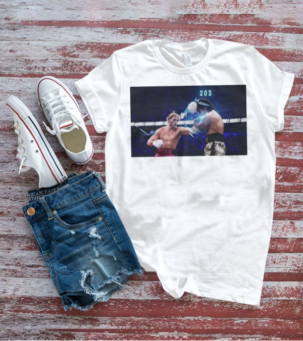 Logan Paul X Dillon Danis 203 Boxing Match Dynamic Action T-Shirt