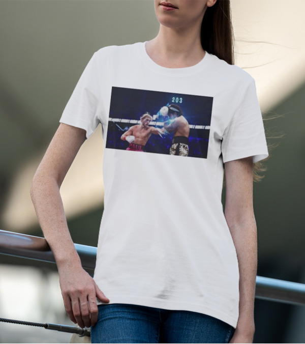 Logan Paul X Dillon Danis 203 Boxing Match Dynamic Action T-Shirt