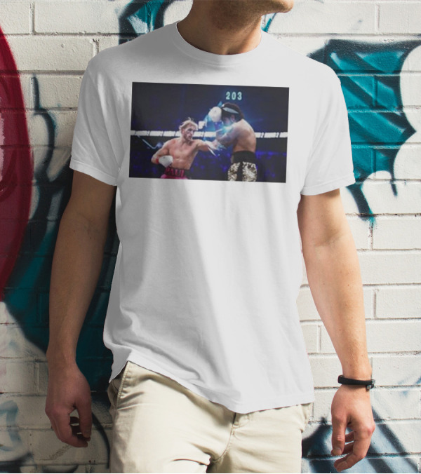 Logan Paul X Dillon Danis 203 Boxing Match Dynamic Action T-Shirt