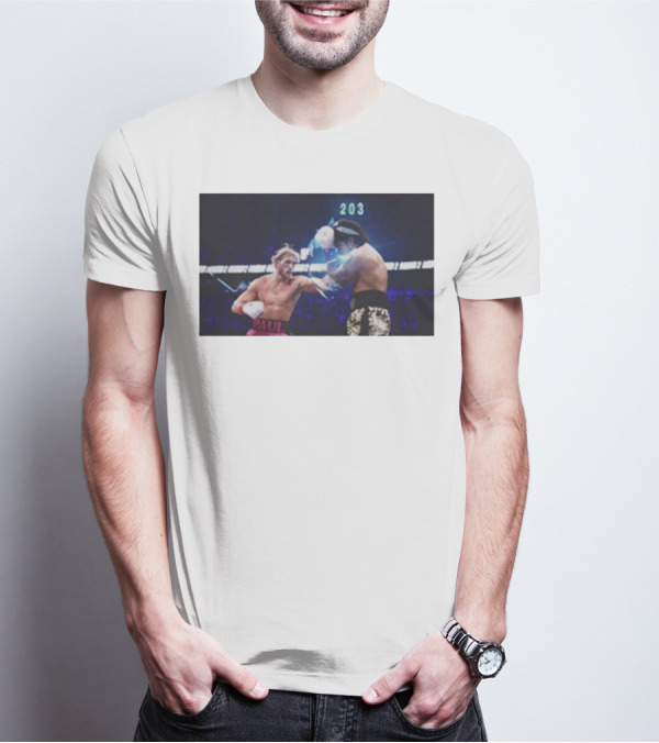 Logan Paul X Dillon Danis 203 Boxing Match Dynamic Action T-Shirt