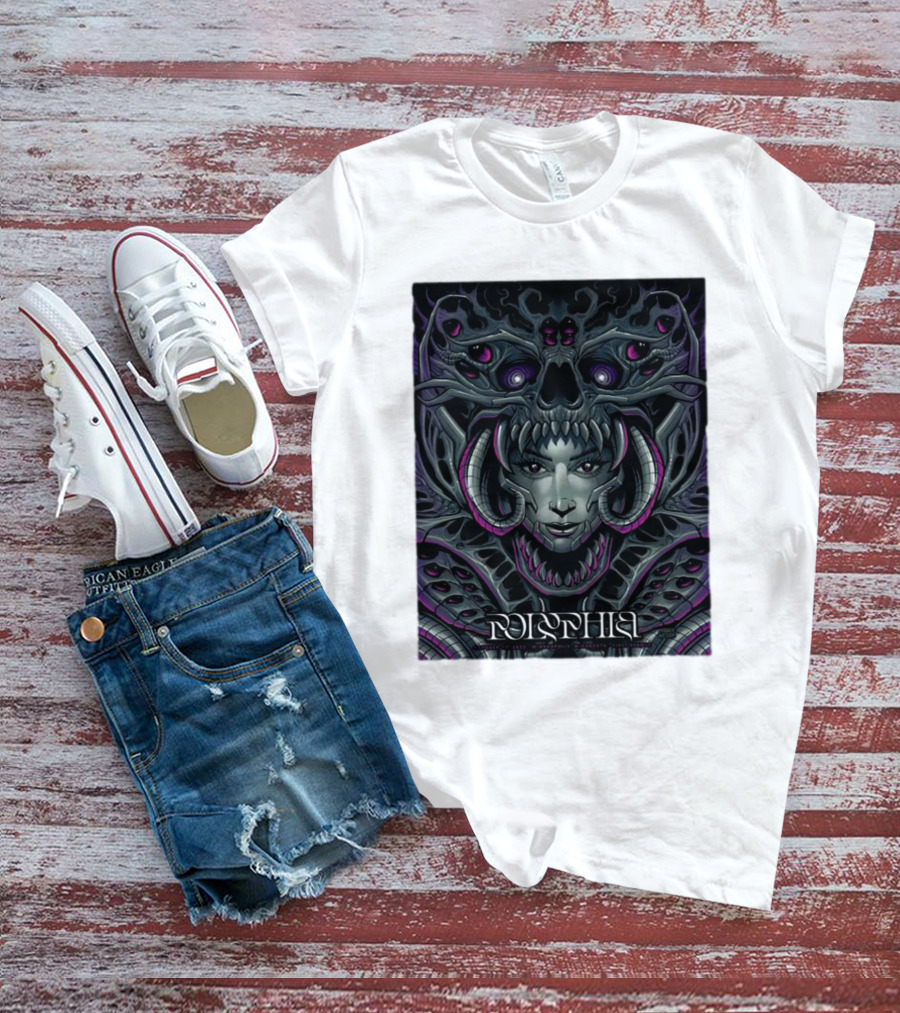Polyphia Tour Minneapolis First Avenue Oct 17 Alien Cybernetic Cover T-Shirt