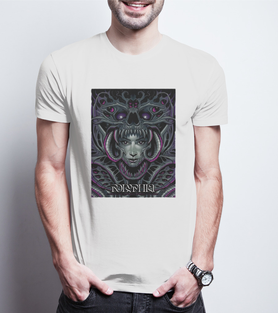 Polyphia Tour Minneapolis First Avenue Oct 17 Alien Cybernetic Cover T-Shirt